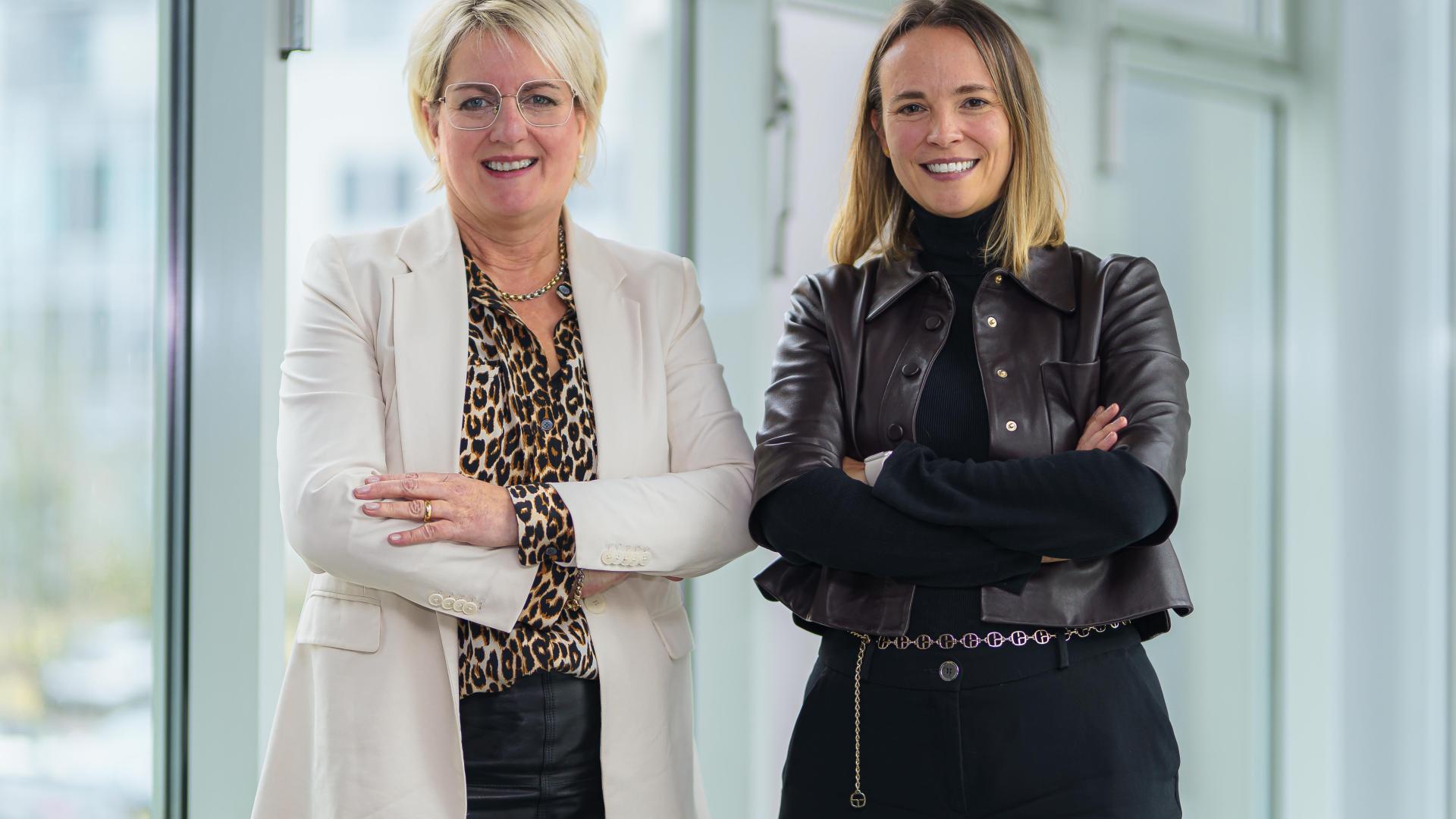 Ruth Meyer und Cindy Bauwens