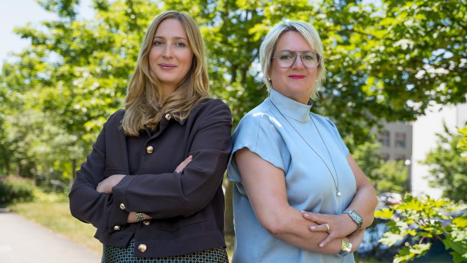 Ina Goedert-Thielen, Stellv. Direktorin, Ruth Meyer, Direktorin der LMS
