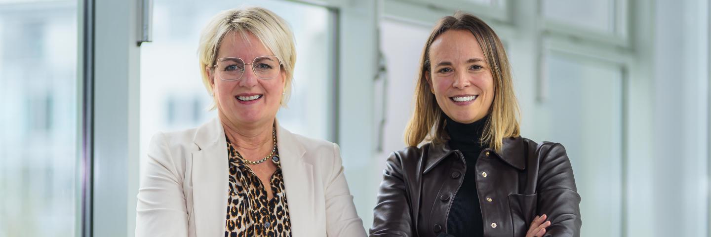 Ruth Meyer und Cindy Bauwens