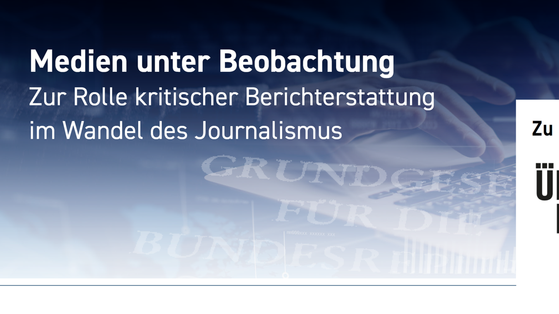 Visual mit dem Titel der Veranstaltung