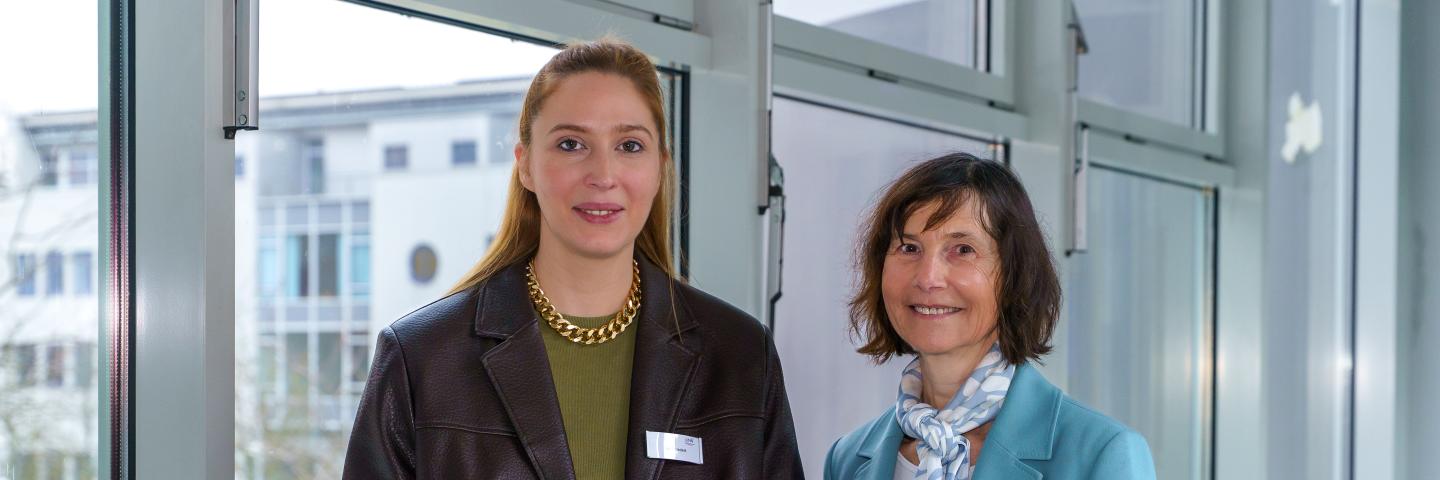 Ina Goedert (LMS) und Beatrice Zeiger (Arbeitskammer)